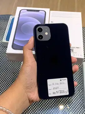 IPHONE 12 256GB SECOND IBOX RESMI