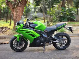 KAWASAKI ER6F 2012 HIJAU LOW KM 6RB PERAK PJK ON 09.26 FUL 17BLN MULUS