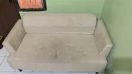 Skona Sofa 2 Dudukan | Sofa Minimalis Warna Olive