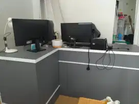 Meja kantor meja boss meja direktur meja letter L