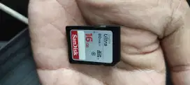 SD CARD SANDISK original 16 GB 8 mb/s class 10