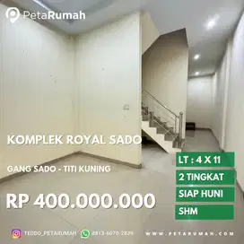 Dijual rumah murah siap huni gang sado jalan katamso titi kuning