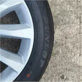 Velg dan Ban ZENIX V 2025 + Ban Dunlop. Rim 17 inch.