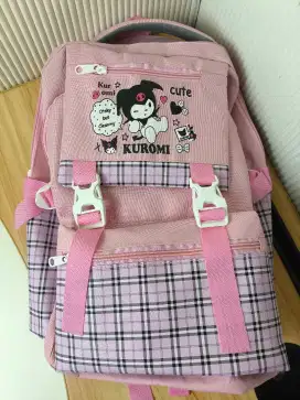 Tas Anak Perempuan Gendong Warna Pink Untuk Sekolah