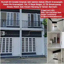 Rumah Di Condet Jaktim Dekat RSUD Halte Ps KramatJati Jl TB Simatupang