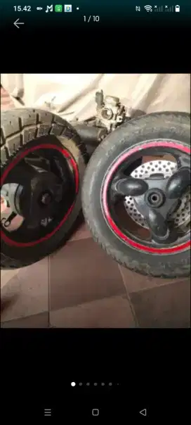 Velg Kymco JR ring 10 velg Kymco racing