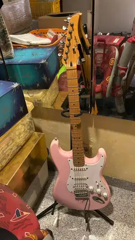 JS ELECTRIC GITAR PINK