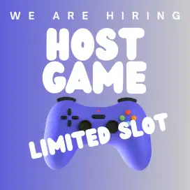 LOWONGAN KERJA UNTUK HOST GAME OFFLINE !!!