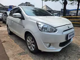 [OLX Mobbi] Mitsubishi Mirage Merah 1.2 Exceed Bensin-AT 2015 EYH