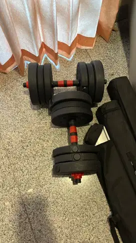 Barbell 10kg (jual sepasang isi2)