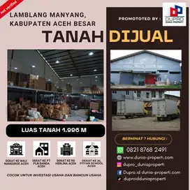 Tanah + Gudang Siap Pakai 1.996 m – Lokasi Strategis Lamblang Manyang