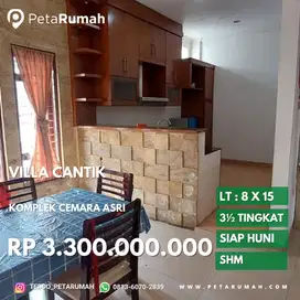 Rumah siap huni cantik komplek cemara asri daerah pancing dan krakatau