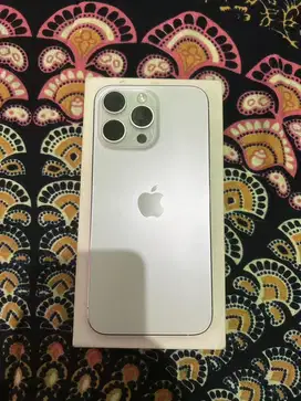 Iphone 15 promax titanium white 512gb ibox