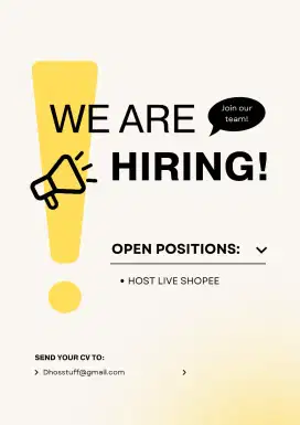 HOST LIVE SHOPEE