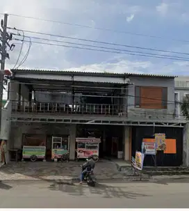 DIJUAL BANGUNAN KOMERSIAL HITUNG TANAH RAYA PANDUGO LOKASI STRATEGIS