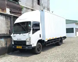 MURAH+banBARU CDD 6 roda ban long Isuzu elf NMR 81 L box besi 2023 bok
