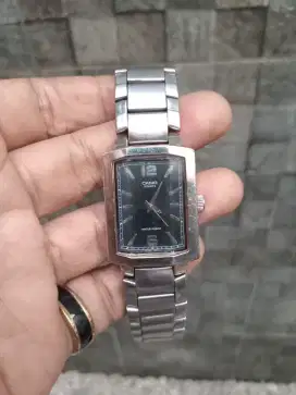 Jam Tangan Casio Quartz MTP-1233 Second Original
