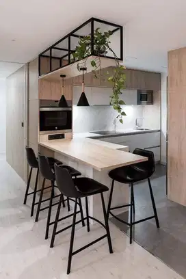 Custom Interior Kitchen Set, Backdrop TV, Lemari, Wardrobe