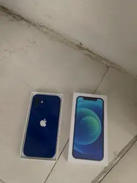 Iphone 12 256gb model cuwek biru