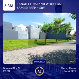 Tanah Citraland Woodland Sambikerep Surabaya