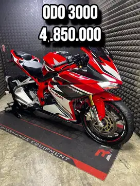 CBR 250 RR OR CBR 250 RR 2019 RED RACE FULL ORI LOW KM 3000 PAJAK ON