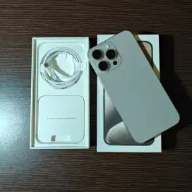iPhone 15 pro max iBox bh 100 masih garansi