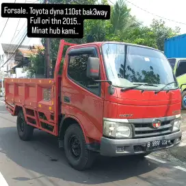 Toyota dyna 110st engkel bak 3way P.stering orsinil