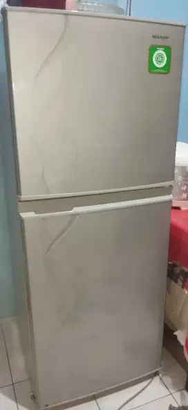 Kulkas Sharp 2 pintu normal