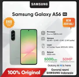 Samsung A56 5G 8/256GB Resmi SEIN