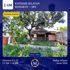 Rumah Hitung Tanah Kutisari Selatan Rungkut Surabaya