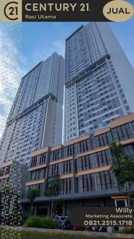 DIJUAL 1 UNIT APARTEMEN VASANTA INNOPARK DI CIKARANG BEKASI