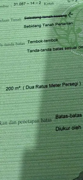 Rumah Cocok Buat Usaha di Poros Jalan Sudimoro Sukarno Hatta