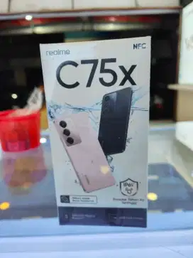 Realme c75x 8/128 new tahan banting dan air