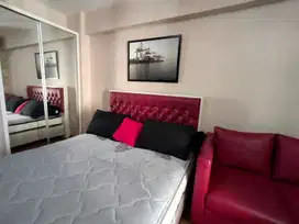 DISEWAKAN STUDIO FURNISHED EDELWEISS BASSURA CITY APARTEMEN FREE IPL