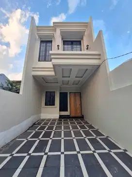 Rumah minimalis classic 2 lantai