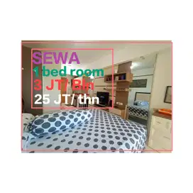 Sewa puncak bukit golf  1 br furnish bulanan tahunan