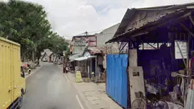 Dijual Tanah + Bangunan di Jalan Raya Pondok Randu Duri Kosambi Jakbar
