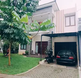 Rumah Hoek Rapi Siap Huni di Delatinos BSD Dekat Tol