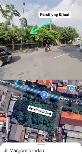 Termurah Tanah Raya Margorejo Indah Komersial Izin Hotel