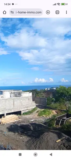 Disewakan tanah ocean view 32 are Dekat Alila villa Pecatu