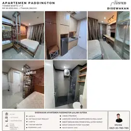 Disewakan Apartemen Paddington Heights North Lt. 9, Sebelah BINUS, Ful
