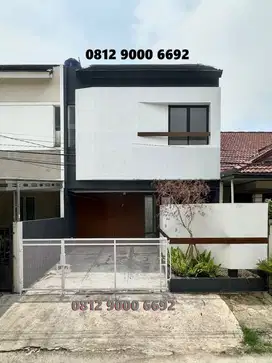Rumah Minimalis 2 Lantai Jurang Mangu Permai Pondok Aren Tangerang Sel