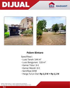 eraradiant.id | Palem Bintaro, Lokasi Bagus, Harga Murah