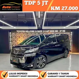 [ TDP 13 JUTA ] TOYOTA VELLFIRE 2.5 G ATPM (G-BAZE) A/T NIK.2017