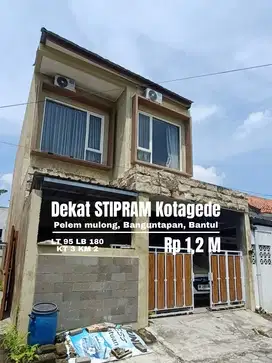 Rumah 2 lantai dekat STIPRAM Kotagede dalam Ringroad