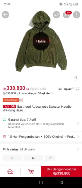 Hoddie easthood original
