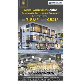 RUKO Pasadena North Square Langka unit paling dicari investor