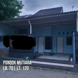 Rumah Sidoarjo Perum Pondok Mutiara Regency Dekat Pintu Tol