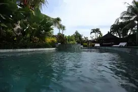 Villa 1 Lantai Dengan Desaign Vintage Dijual, di Canggu