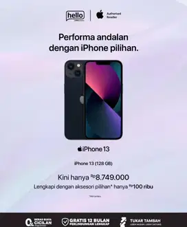 PROMO SPACIAL IPHONE 13 128GB DI BLIBLI CILEGON CENTER MALL